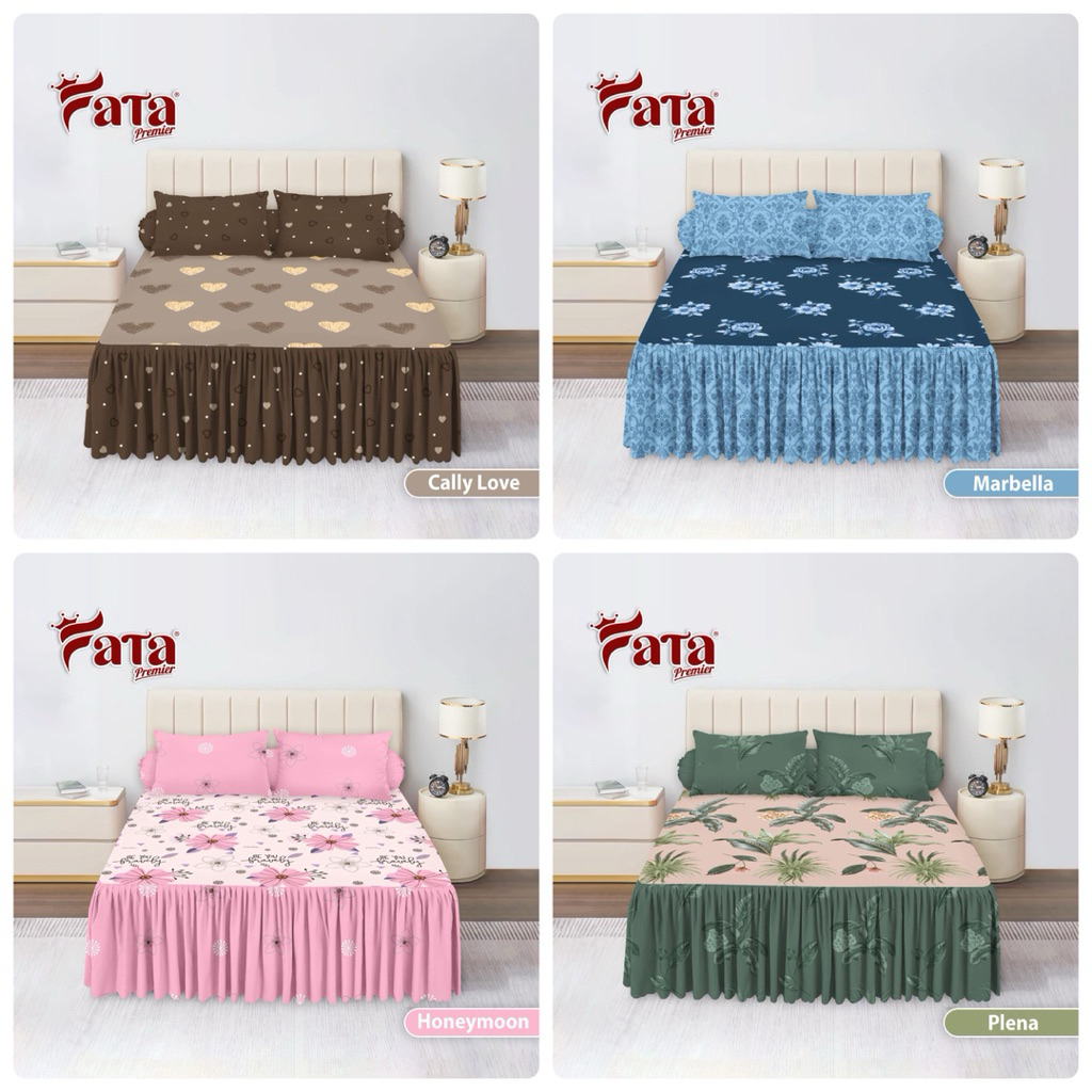 FATA - Sprei Rumbai Ukuran 120x200 Sprei Fata Minimalis