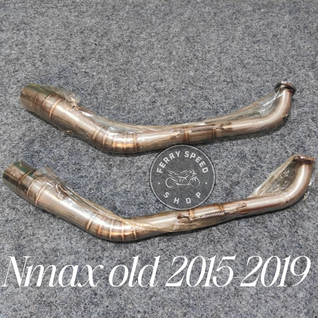 Header Leher knalpot Racing Nmax old 2015-2019 / Header knalpot Inlet 50mm Nmax old 2015-2019