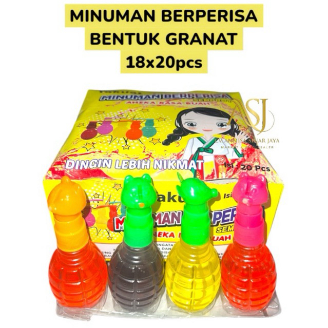

MINUMAN GRANAT BERPERISA ISI 20PCS
