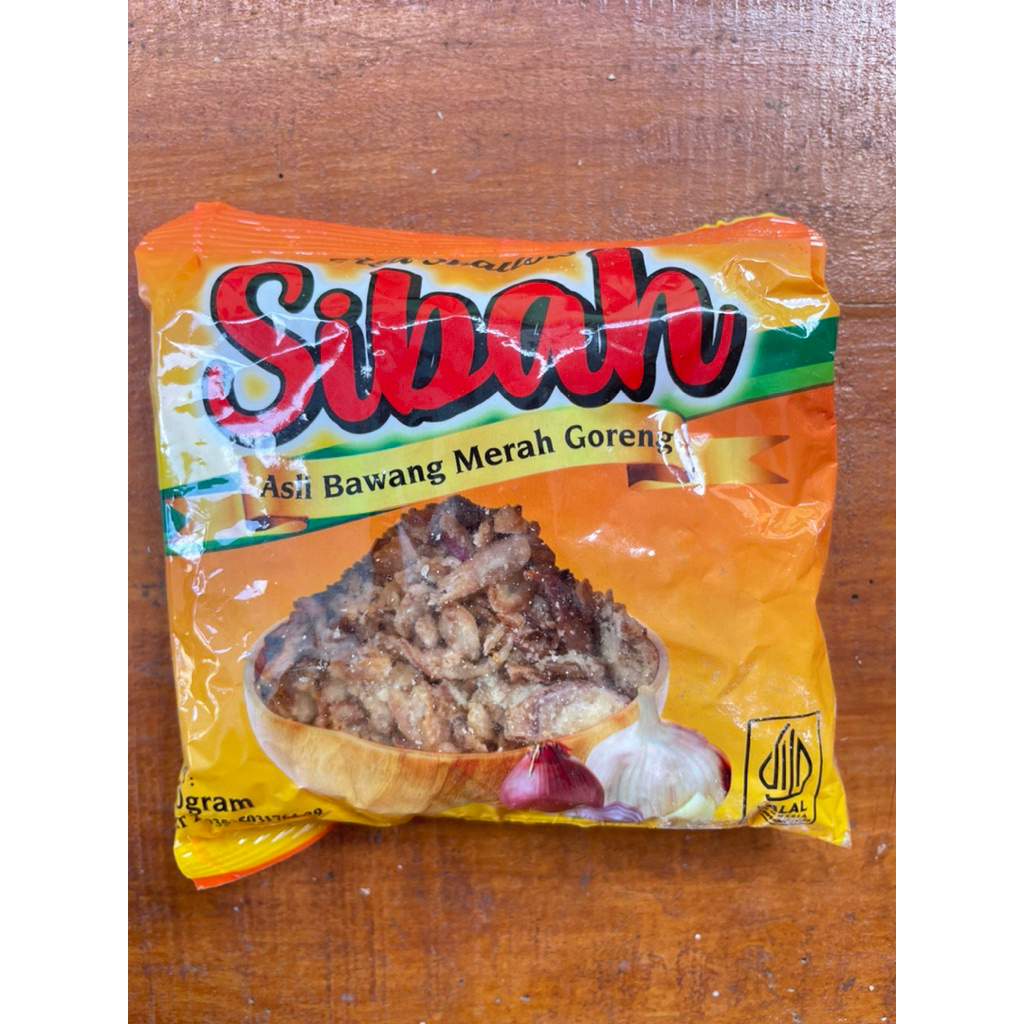 

Bawang Goreng Kemasan Sibah 50g