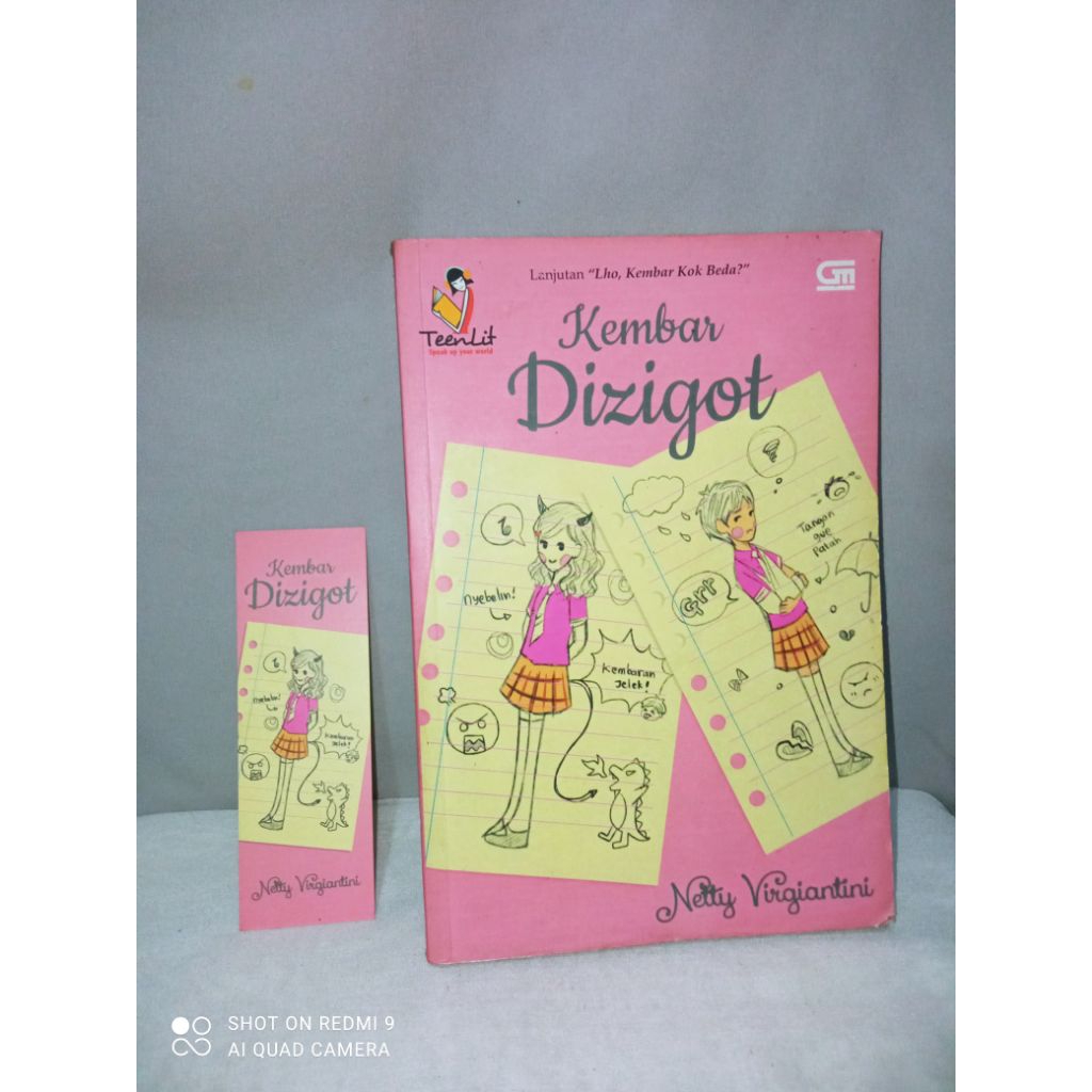 Preloved ORIGINAL Novel K3mb4r Diz190t by Netty Virgiantini Bekas Penerbit Gramedia Second Unhaul PL