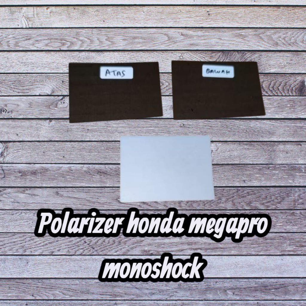 polaris polarizer polariser sunburn lcd speedometer honda megapro monoshock