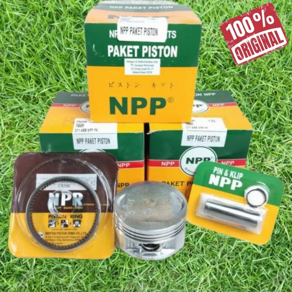 PISTON TIGER NPP PIN 15 SET RING PISTON KIT NPP TIGER STD 25 50 75 100 150 200