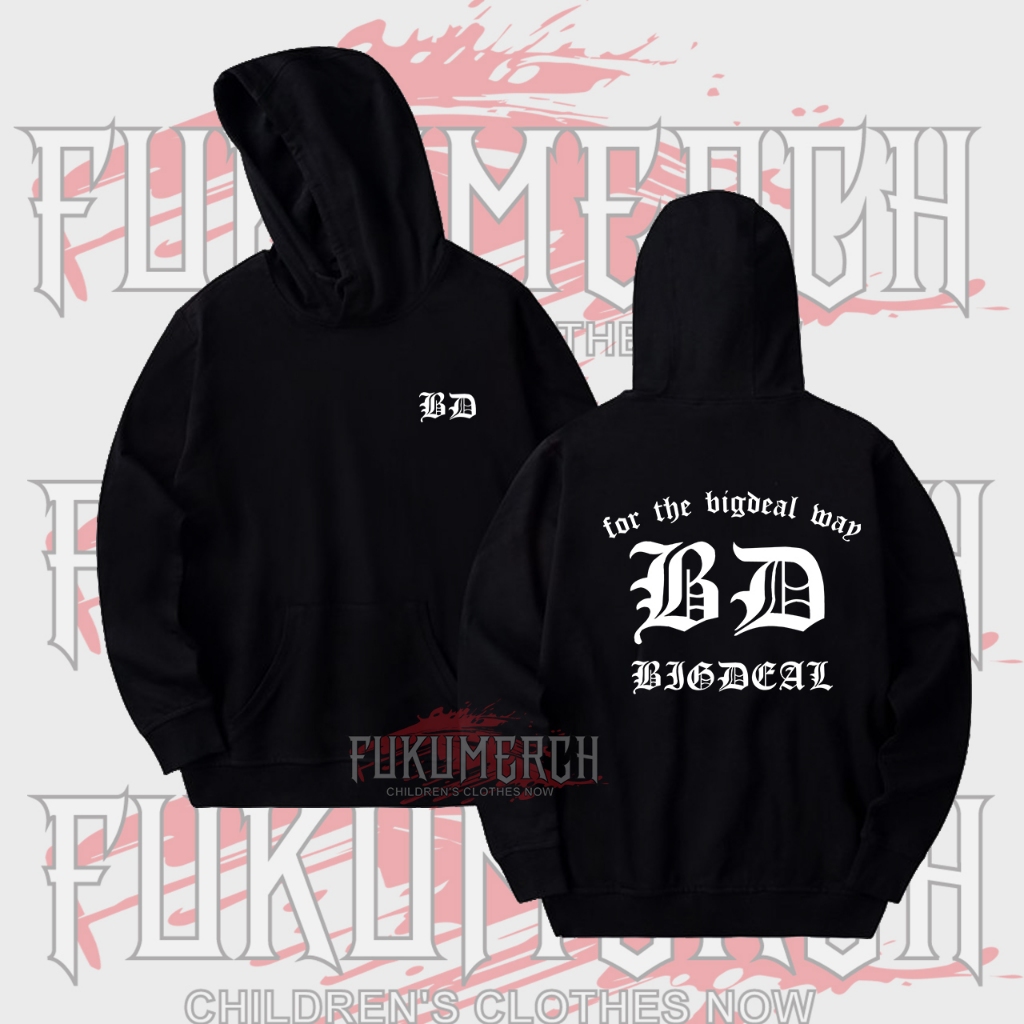 Jaket Hoodie Manhwa Lookism Comic Hitam Cotton Fleece