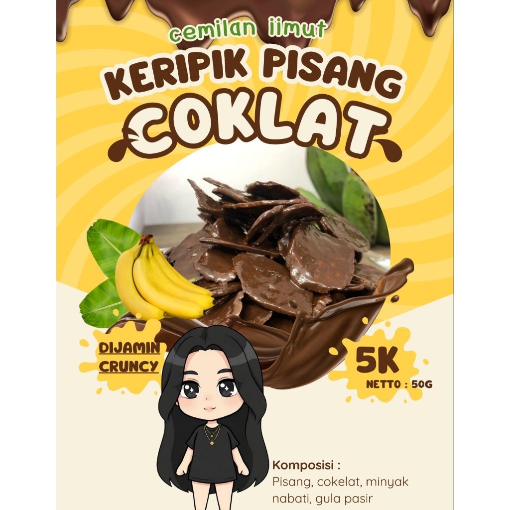 

KERIPIK PISANG COKLATT ENDULL