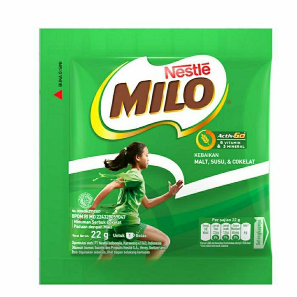 

MILO COKLAT SACHET 10PCS