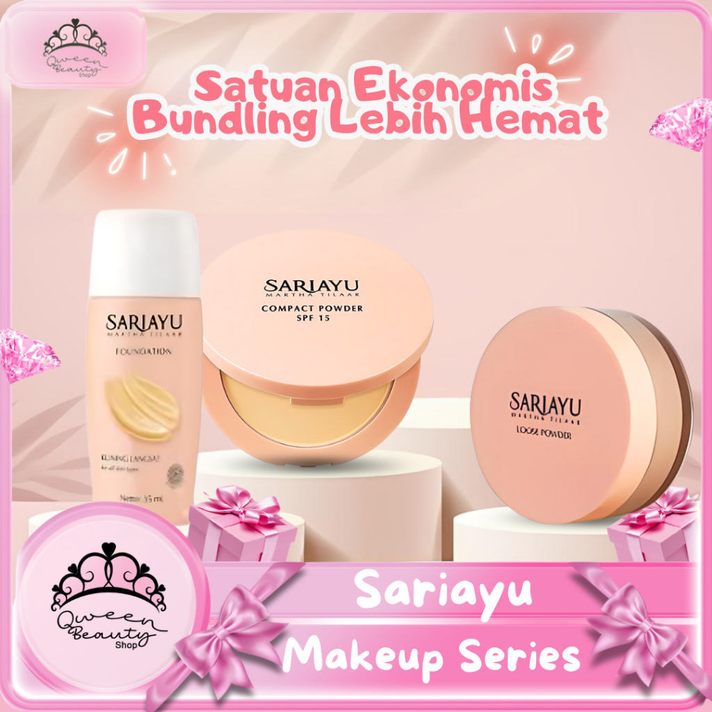 Sariayu Makeup Series - Loose Powder & Foundation