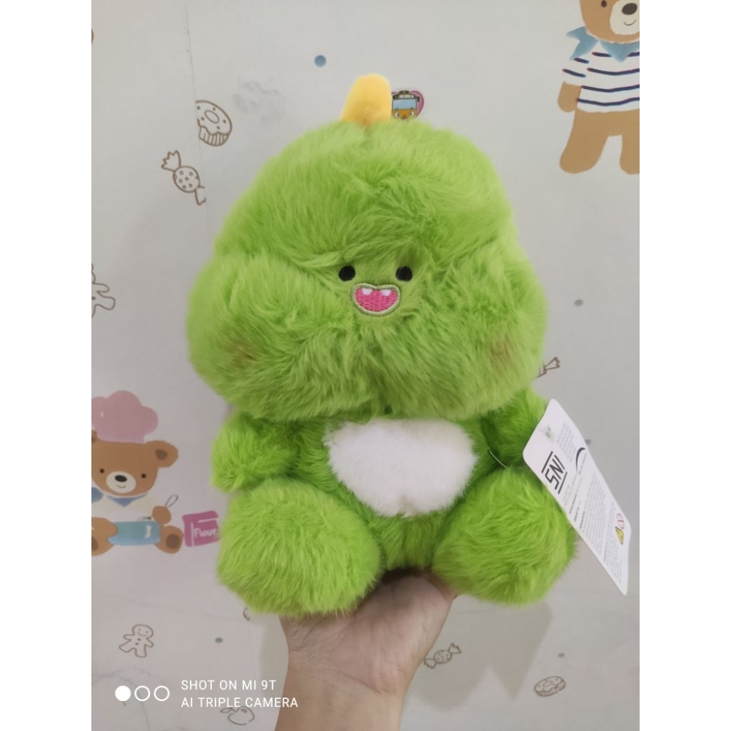 boneka dinosaurus hijau gembul kkv oh some