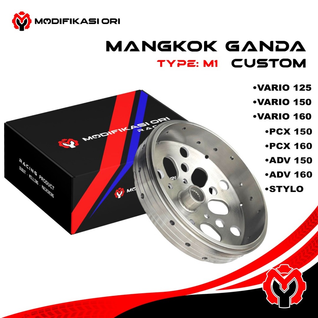 Mangkok CVT Honda PCX Vario 150 ADV 150 Solusi Getar Gredeg Mangkok CVT Custom Modifikasi Ori