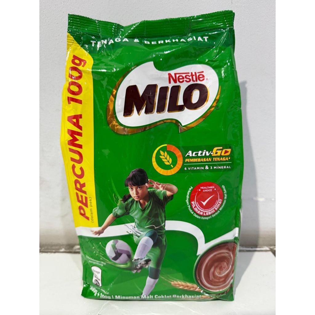

Nestle Milo Activ-Go Bubuk 1000g Minuman Malt Coklat Berkhasiat / Minuman Coklat