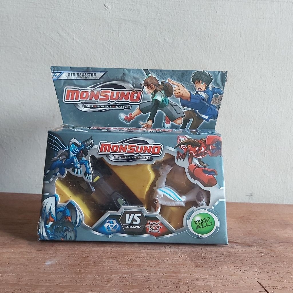Mainan Monsuno Strike Sector Combat Set