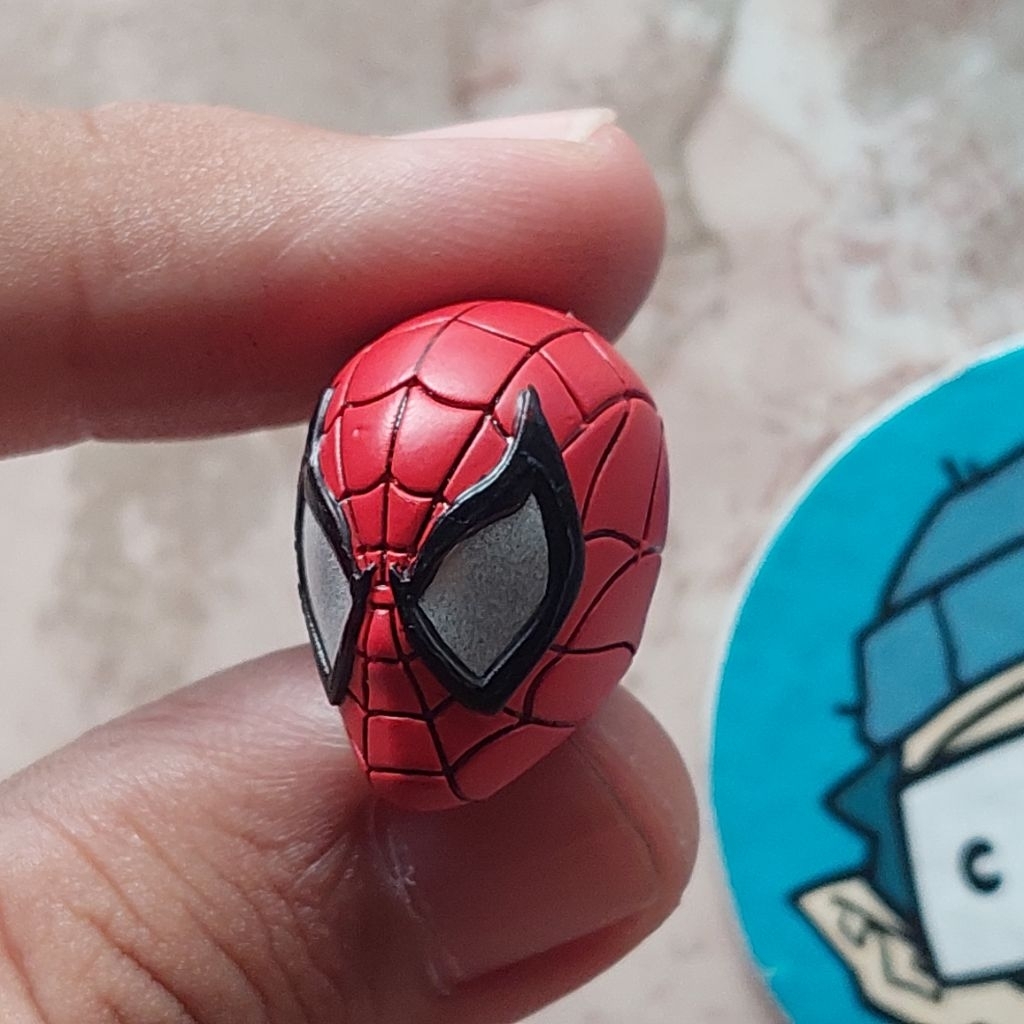 Head sculpt spiderman custom