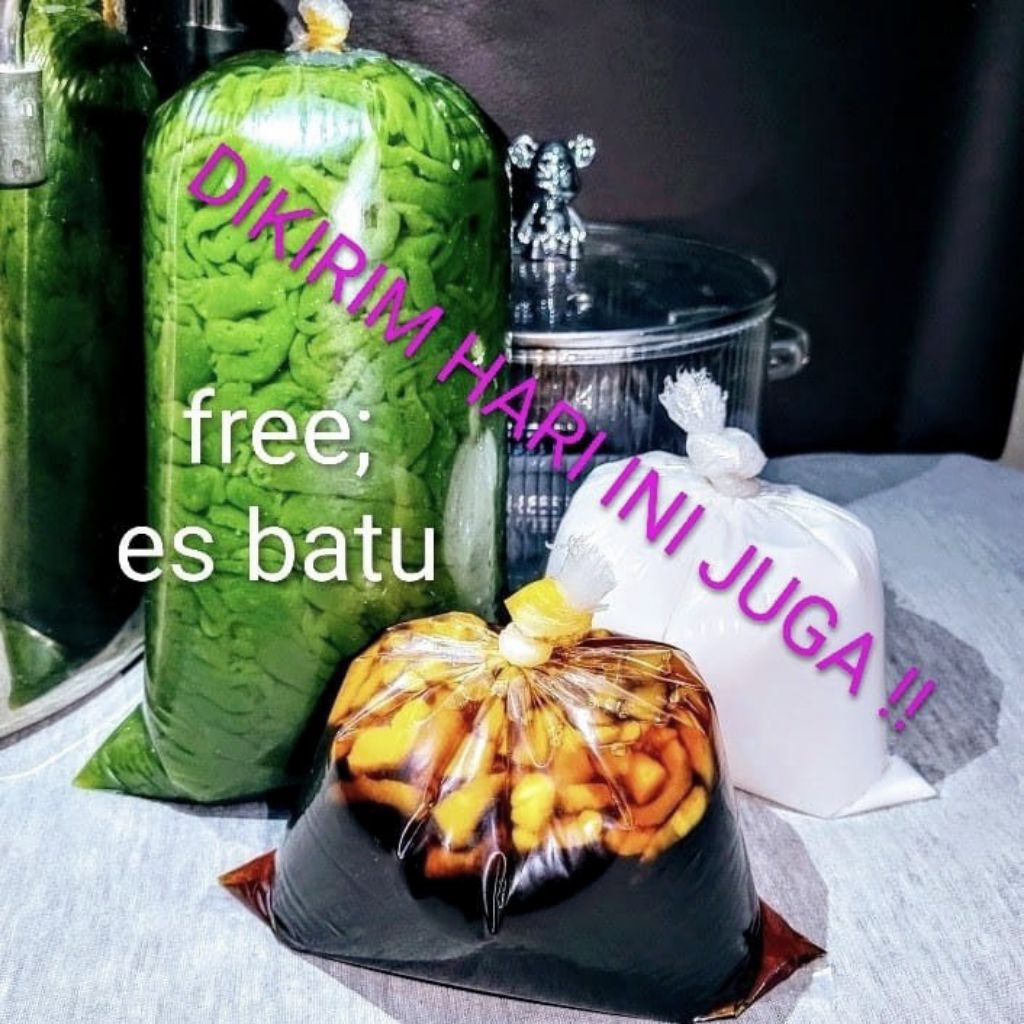 

PAKET CENDOL NANGKA PREMIUM 1,4 KG(7-8porsi) BEST SELLER