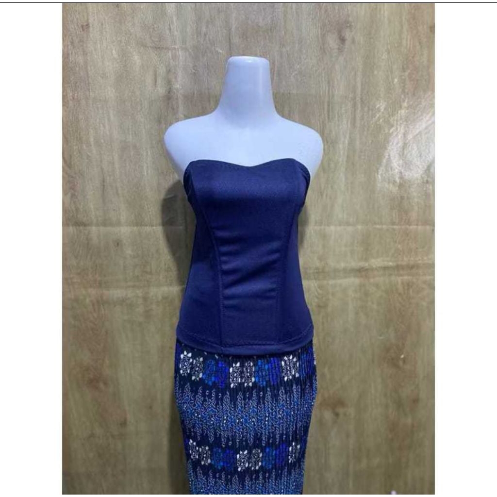 Bustier / Longtorso / Kamisol kebaya / Kamisol sleting samping / Korset