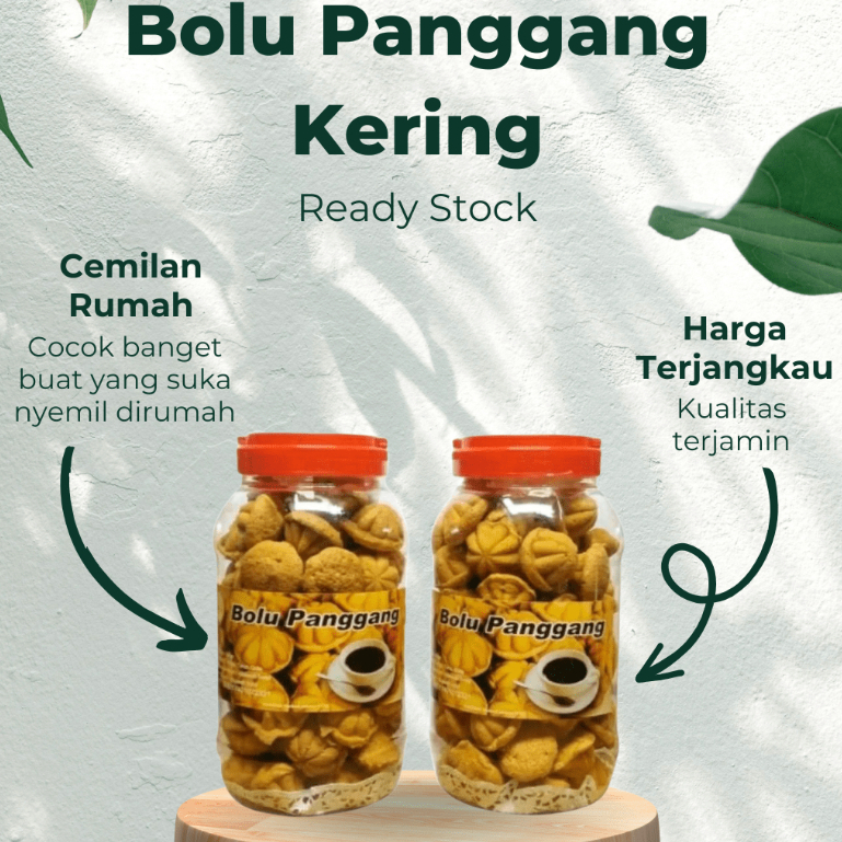 Kue Kering Bolu Panggang ORIGINAL / Kue Bolu Kering Cokelat Lembut