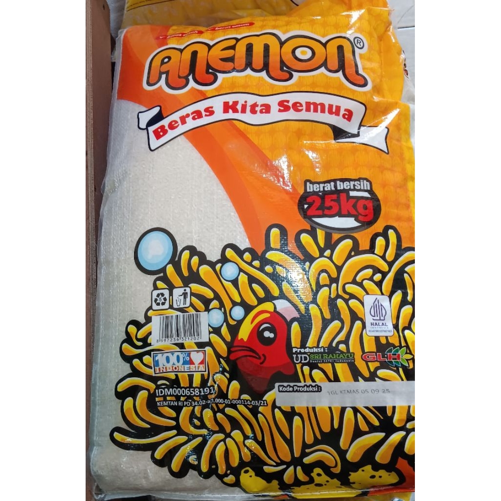 

BERAS PREMIUM ANEMON 25KG