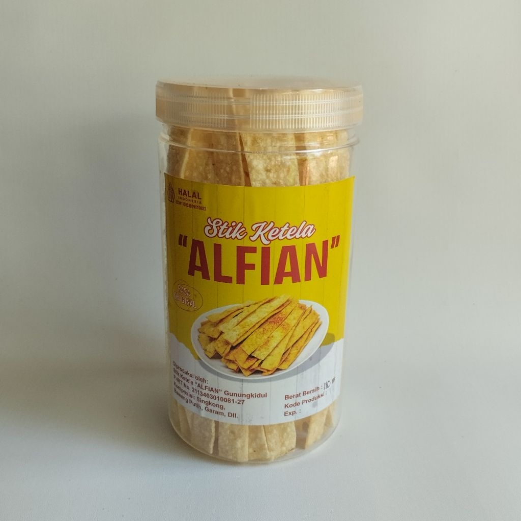 

Stik Ketela ALFIAN Toples 110 gram