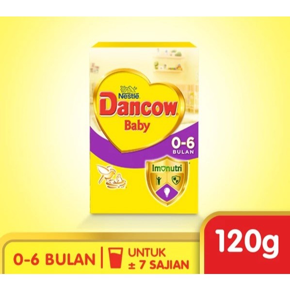 

Nestle Dancow Baby Formula Susu Bayi Untuk Usia 0-6 Bulan 120 GR