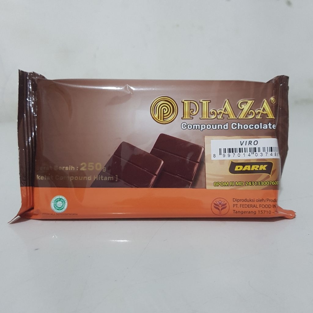 

PLAZA DARK COKLAT COMPOUND 250GR