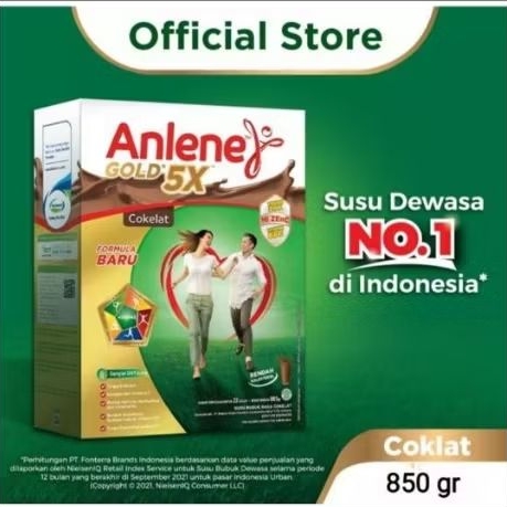 ANLENE GOLD | Coklat | (850 Gr)