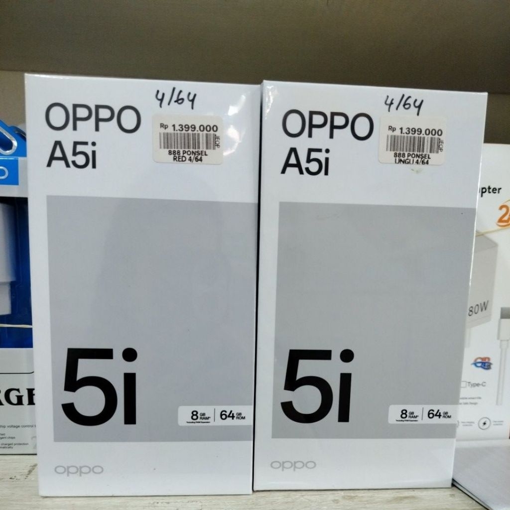 OPPO A5i RAM 8GB (4+4/64GB)GARANSI SEINDONESIA