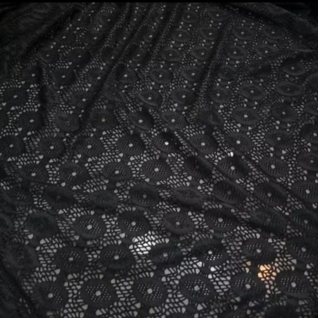 kain brokat tulle santily - harga 0,5/m - brokat tulle santily premium - brokat tulle Prancis - brok