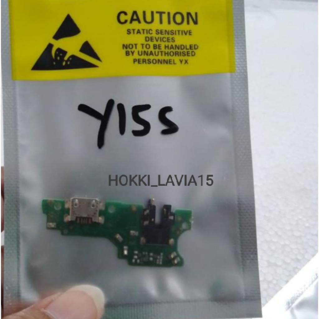 Flexible charger konektor VIVO Y15s - Papan cas Vivo Y15s - Fleksibel konektor cas Vivo