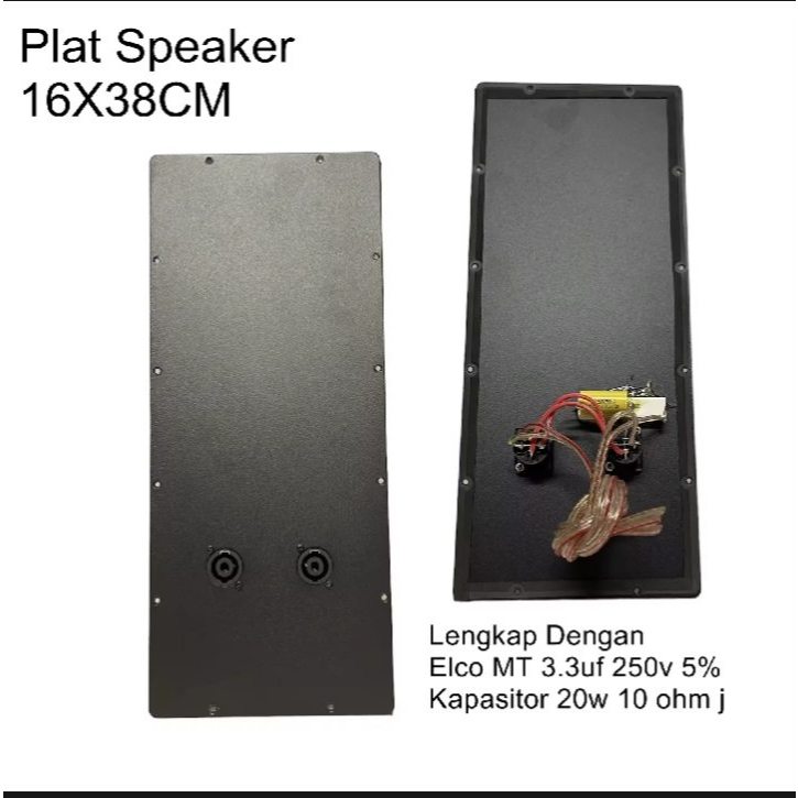 Plat Panel Box + Elco , Kapasitor 16X38cm