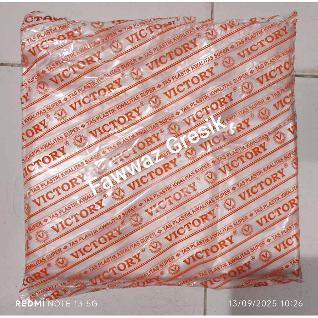 Kresek Plastik Transparan Natural Bening 24x38 cm  / Plastik Tas Kresek HDPE Ukuran 24x38 cm