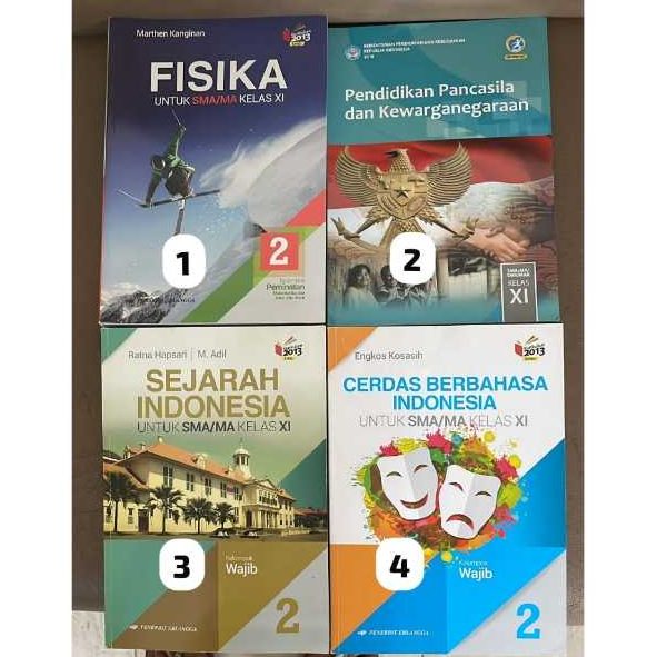 

buku paket bekas SMA XI