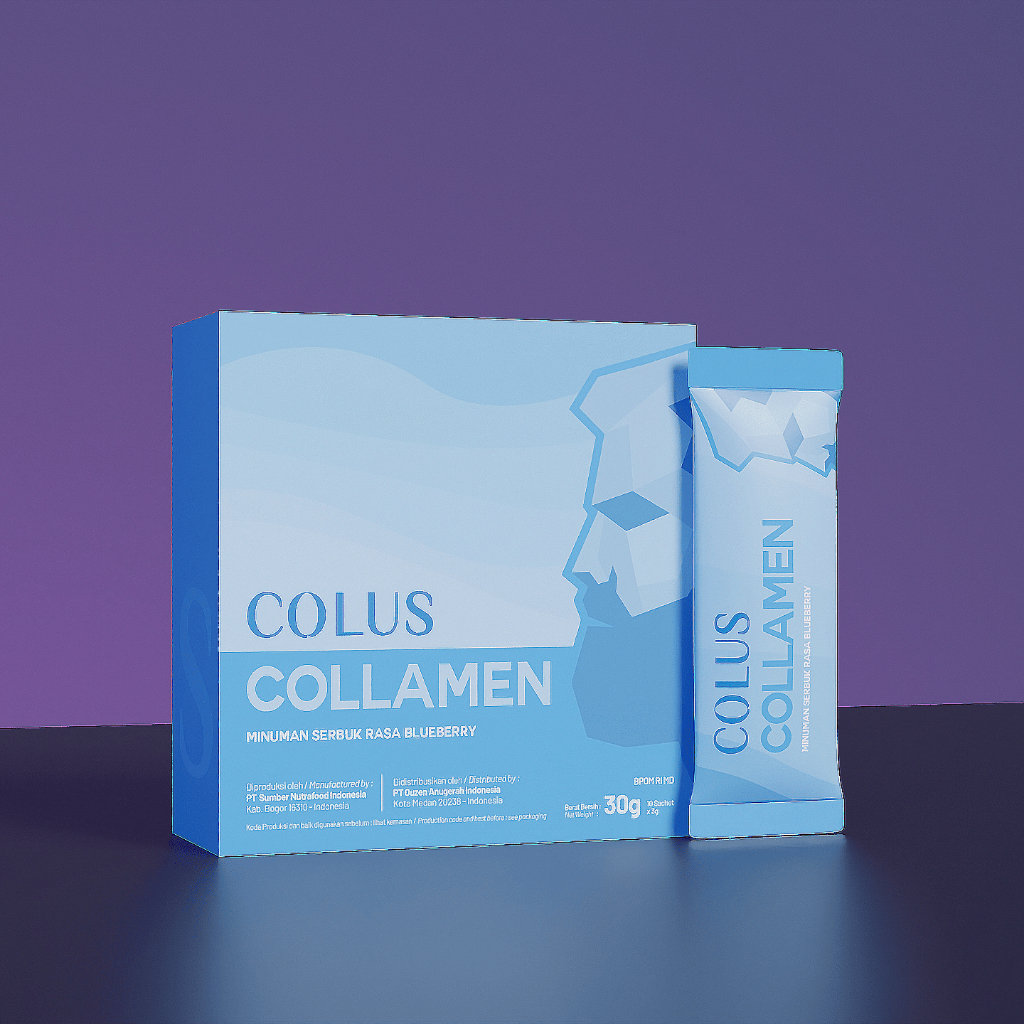 Colus Collamen Suplemen Pemutih Kulit Pria