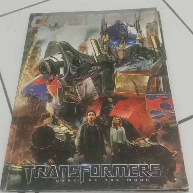 Majalah Original Cinemags Transformer Tersedia Poster Transformer dan Kungfu Panda