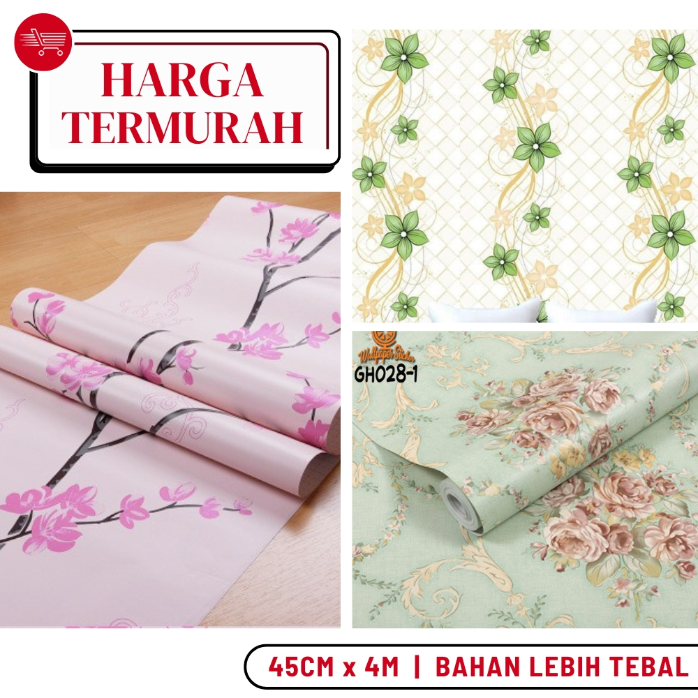 Wallpaper Dinding Ruang Tamu Motif Bunga Dandelion Ungu Wallpaper Dinding Kamar Tidur Motif Bunga Da