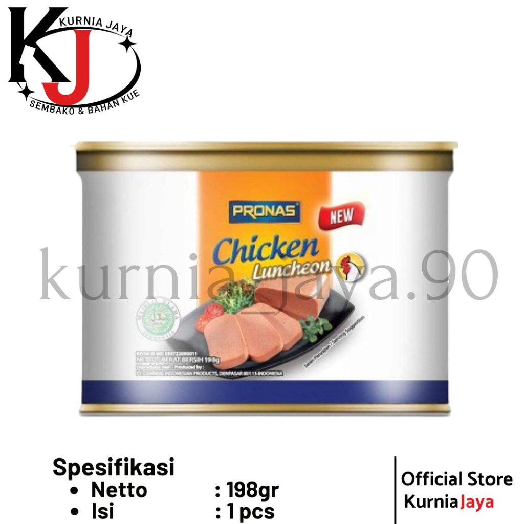 

[ PRONAS ] Luncheon Meat 198gr