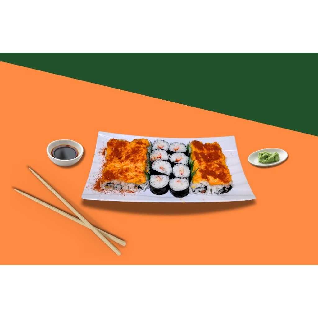 

Sushi Hematyo Platter || Sushi Platter || sushi || isi 24 pcs