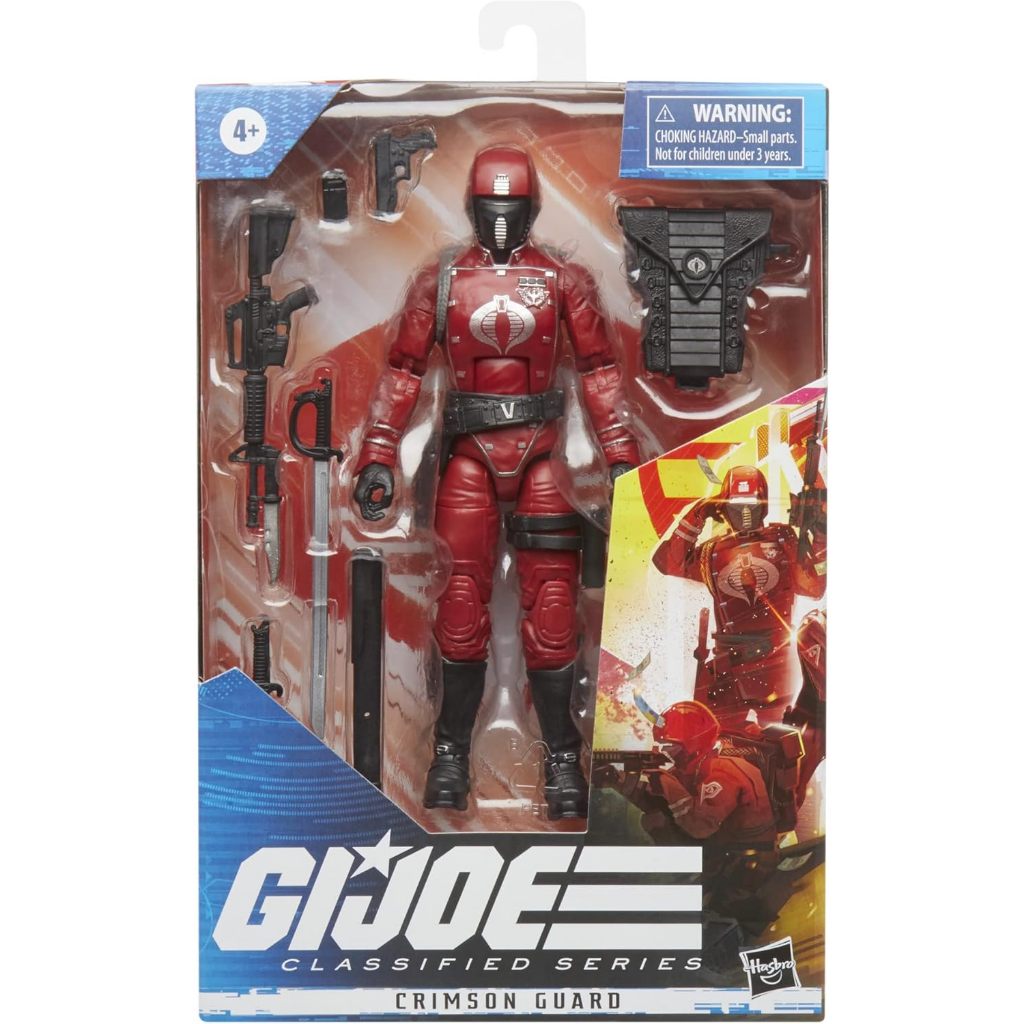 CUCI GUDANG FIGUR AKSI CRIMSON GUARD SERI RAHASIA G.I. JOE 50 MAINAN PREMIUM KOLEKSI, BERBAGAI