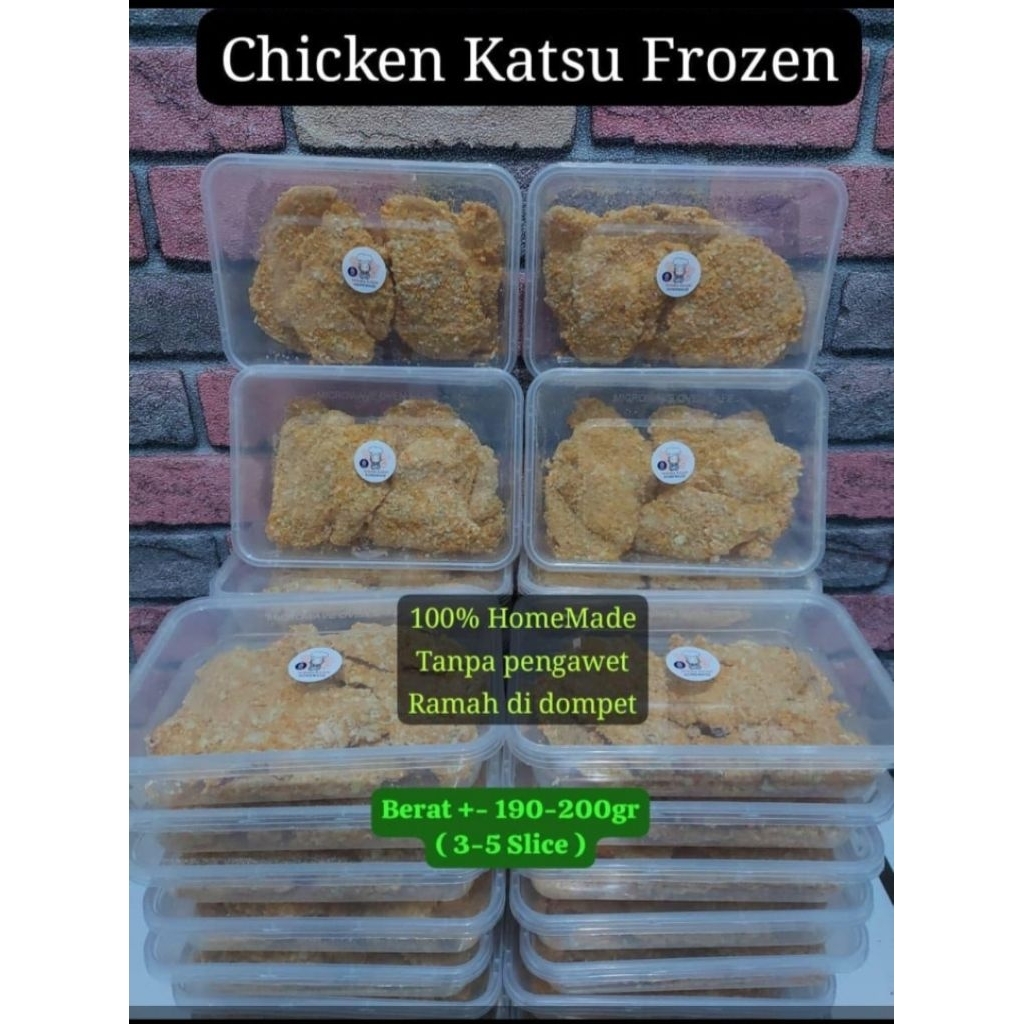 Chicken Katsu Frozen Homemade