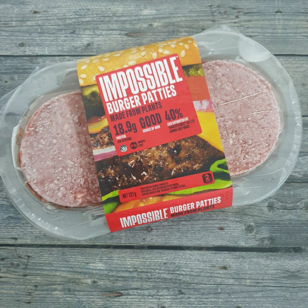 

Impossible Burger Patties Made From Plants Singapore