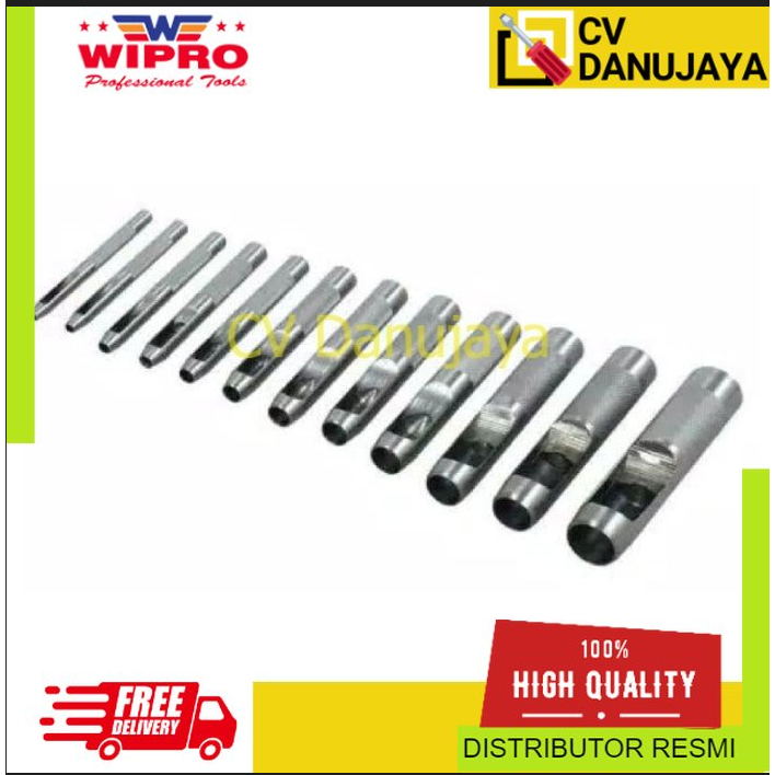 Alat Pelubang PLONG KULIT  22mm (2,2cm) melubangi kulit karet kertas plat 22mm wipro PK-22
