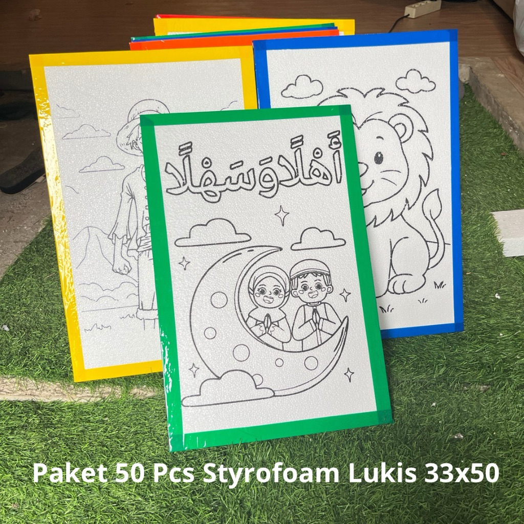 

Paket 50 Pcs | Styrofoam Sudah Lakban | Ukuran 33x50 CM
