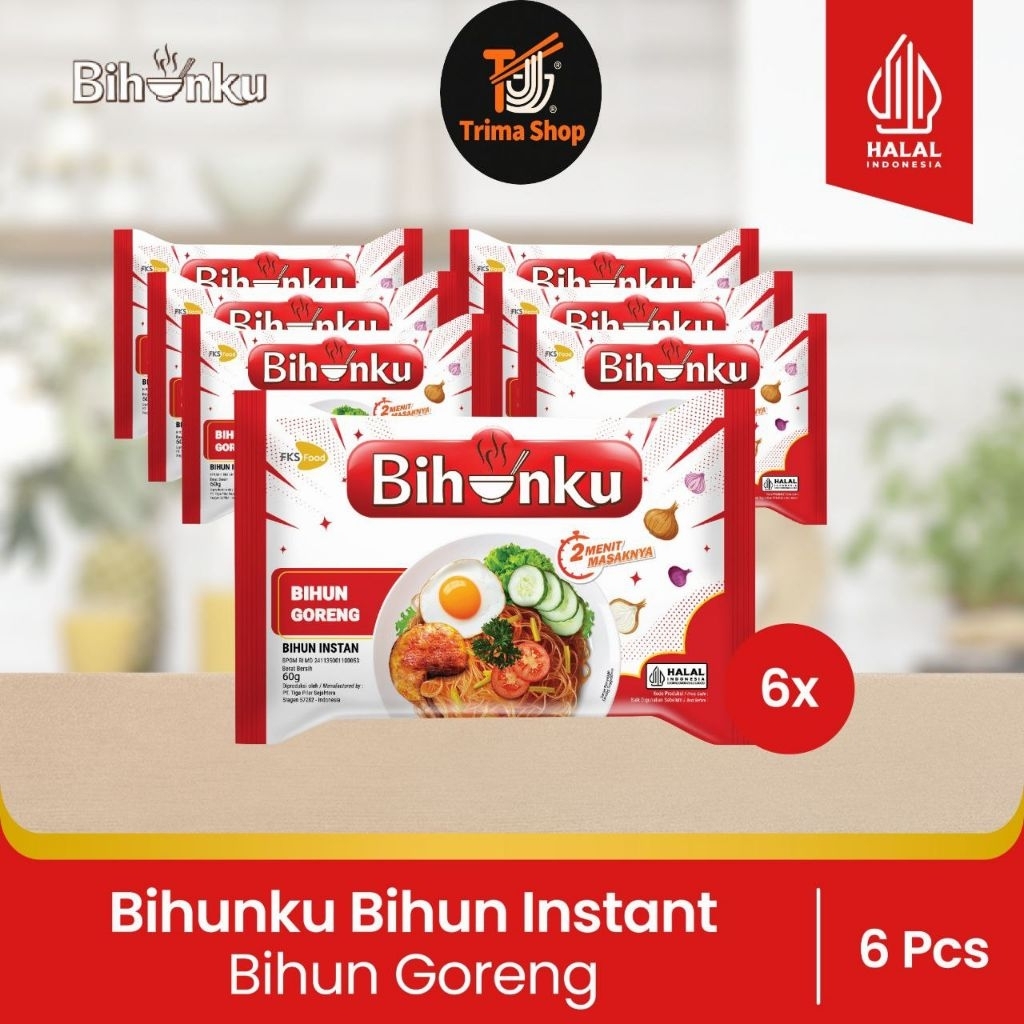 

Paket Bundling - Bihunku Instant - Goreng - 60gr - 6pcs