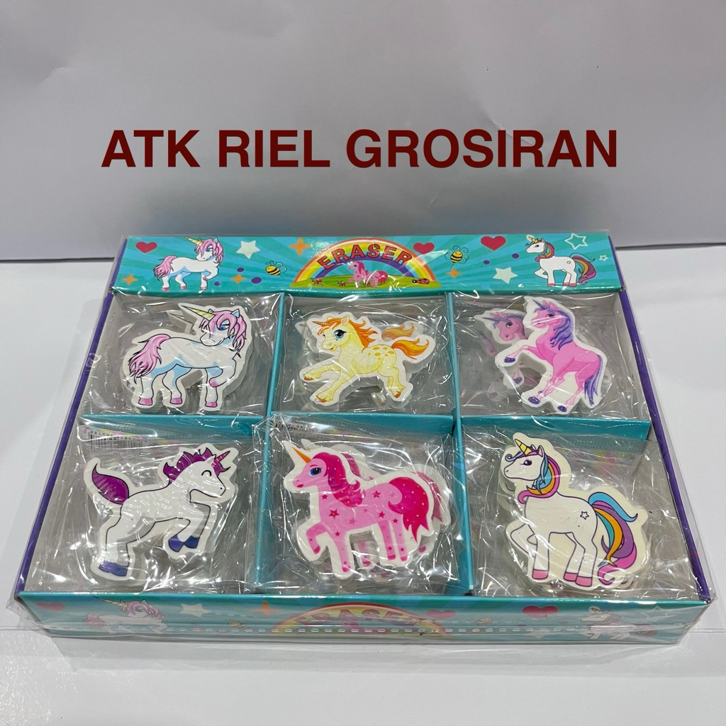 

PENGHAPUS PENSIL ERASER / STIP FANCY PONY 1KOTAK