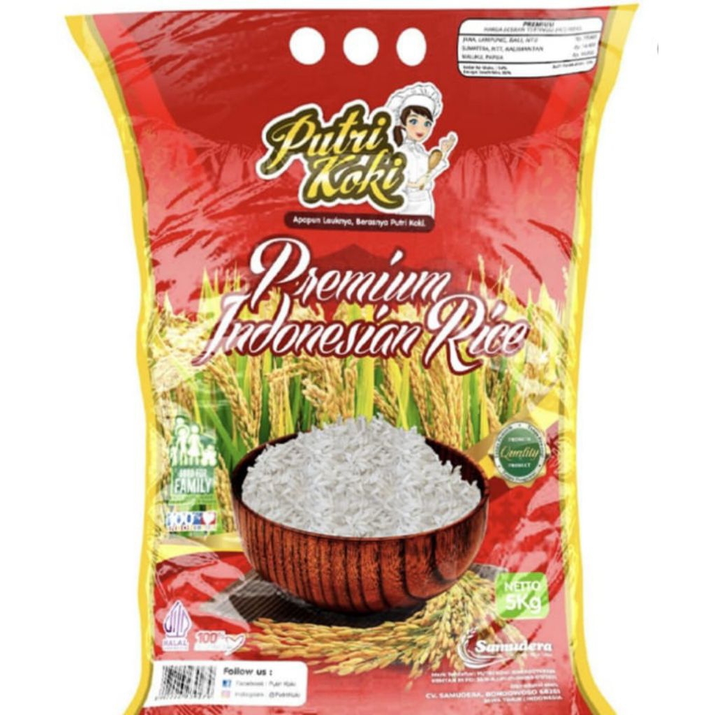 

Beras premium putri koki 5kg