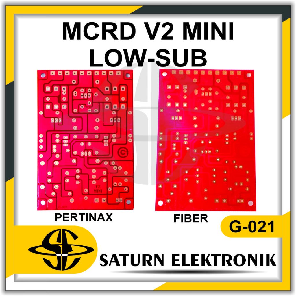 PCB Biasa V2 Mini MCRD LOW-SUB G-021