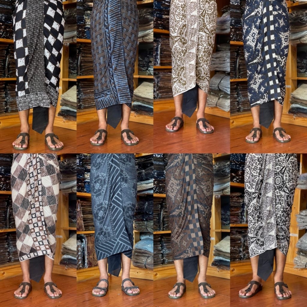 Saput batik indigo print KLASIK VIRAL || Batik tulis || BATIK BALI