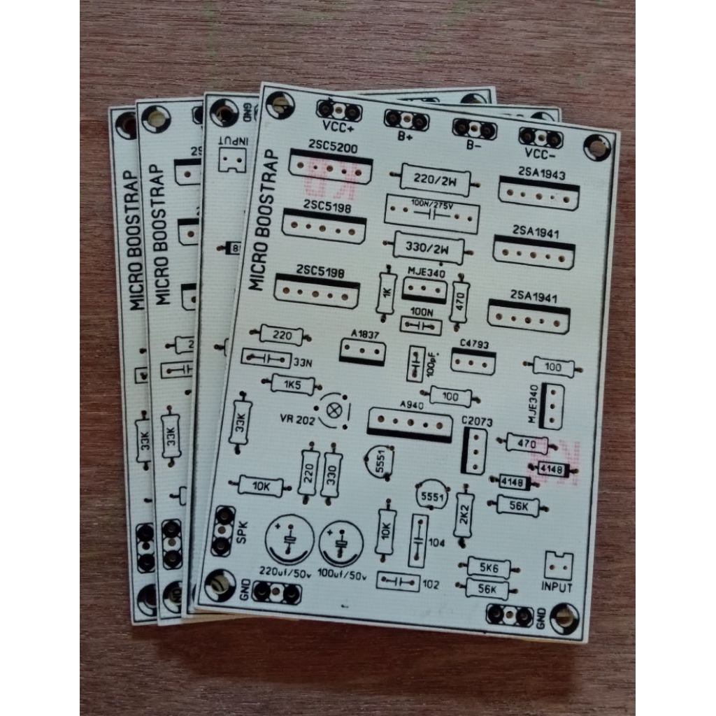Pcb micro boostrap tef