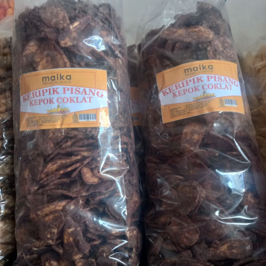 KERIPIK PISANG COKELAT KHAS LAMPUNG 1 BAL 2KG