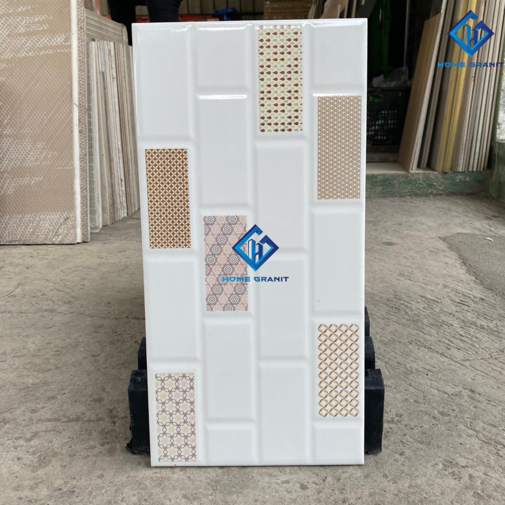 Keramik Lantai 25x50 Firenze Beige | UNO | Glossy