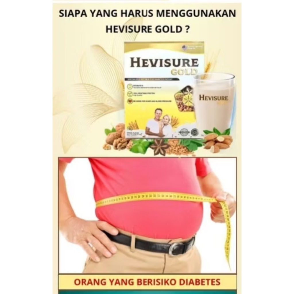 

HEVISURE Gold Original Milk Susu Herbal Menormal Kan Kadar Darah Tinggi