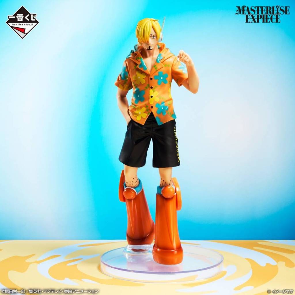 Ichiban Kuji MASTERLISE EXPIECE Figure Sanji - One Piece Future Island Egghead ~My Feelings for You~